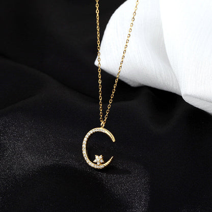 🌙Collar Chapado En Oro De Luna Encantada ®🌙