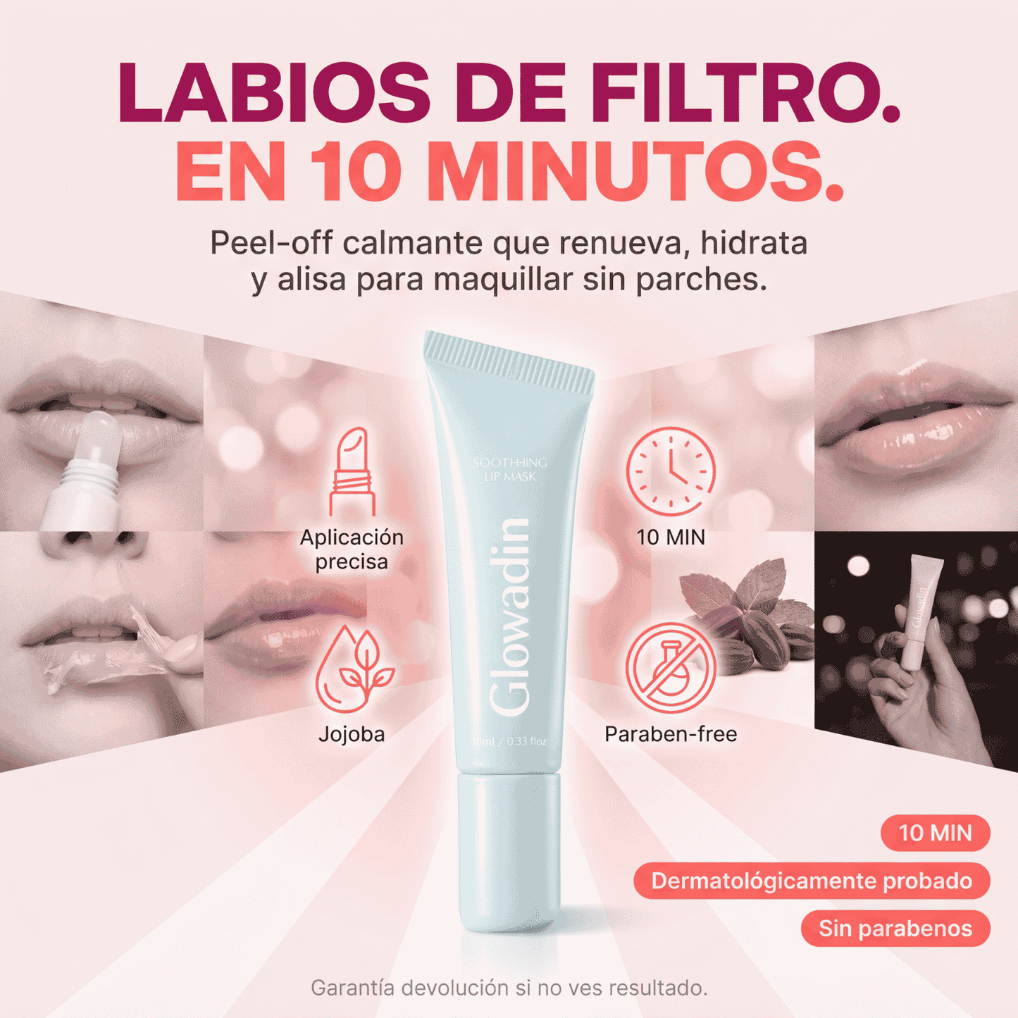 Mascarilla Labial Calmante
