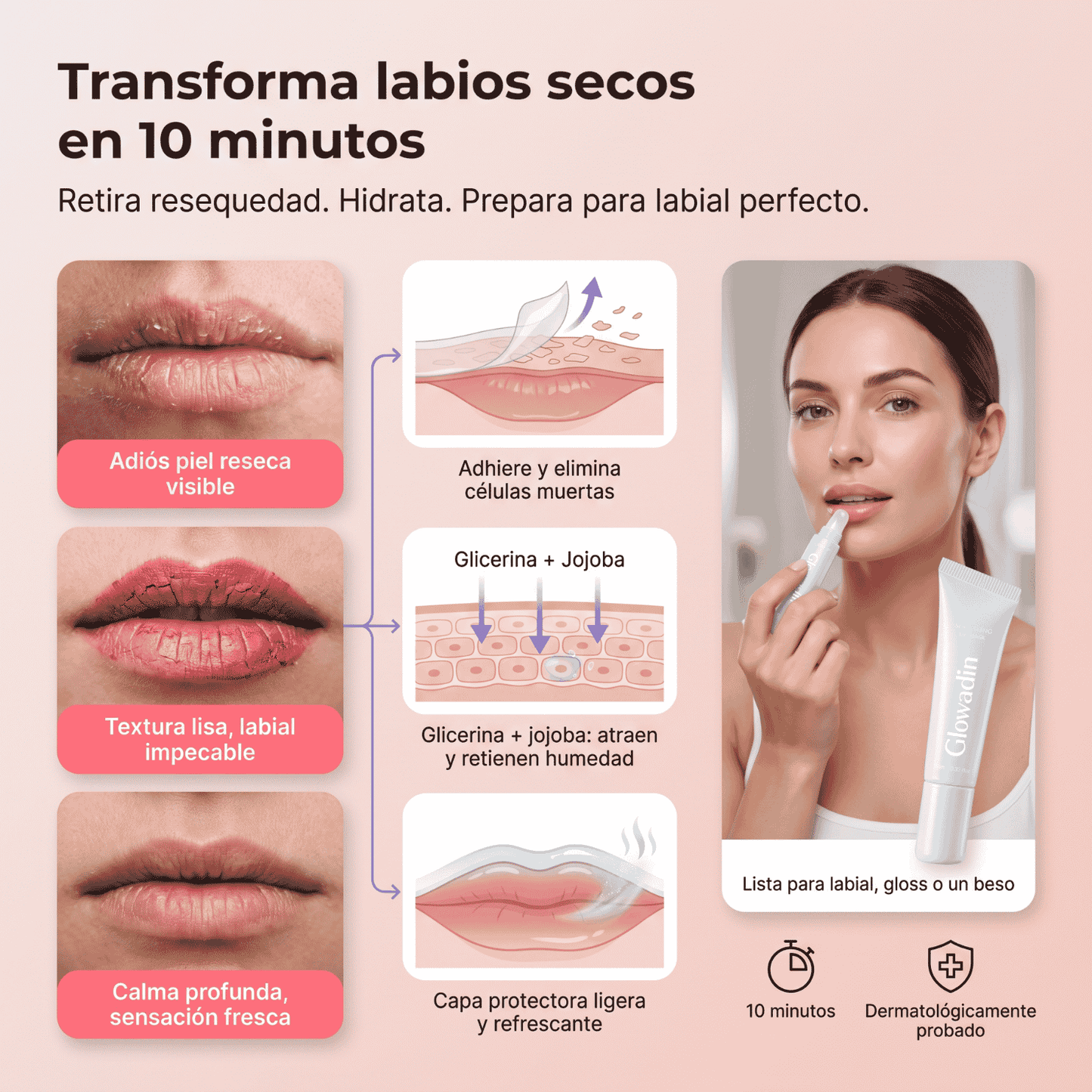 Mascarilla Labial Calmante