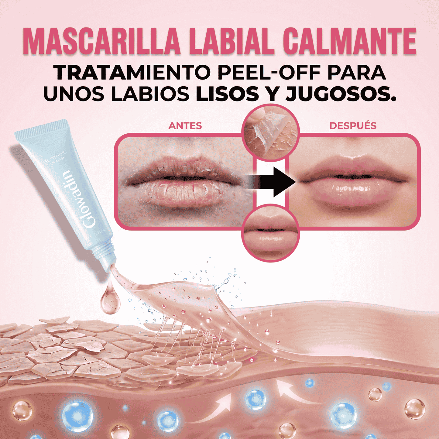Mascarilla Labial Calmante