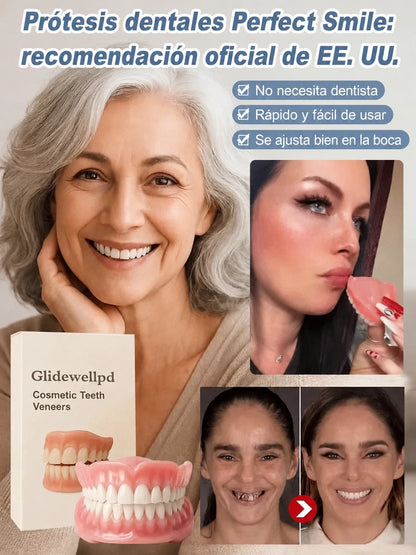 🔝Mejora épica🔝Prótesis Dentales de Cobertura Total Premium (Superior + Inferior)