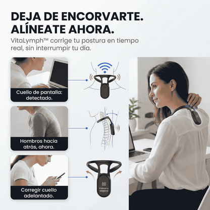 VitaLymph™ - Corrector de postura inteligente