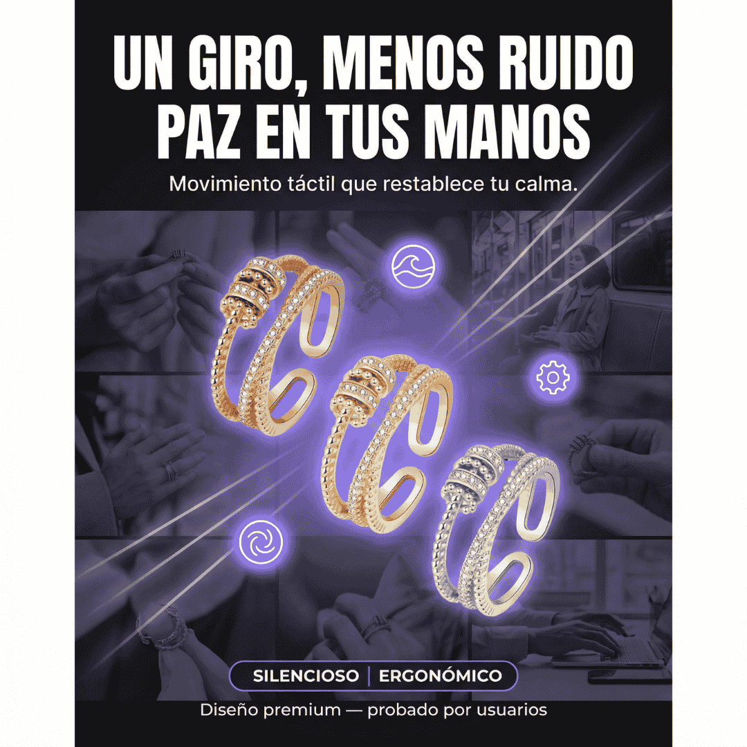 SpinCalm™ Anillo Estimulante Anti Estrés