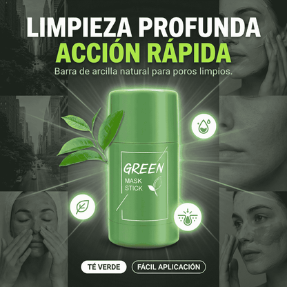 🌿 GreenTea Glow™ - Mascarilla de limpieza profunda 🌿