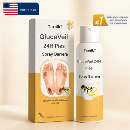 GlucaVeil Spray Barrera para Pies 24H 🔥