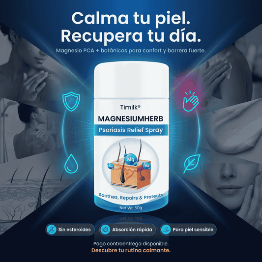 MagnesiumHerb - Spray Para El Alivio De La Psoriasis