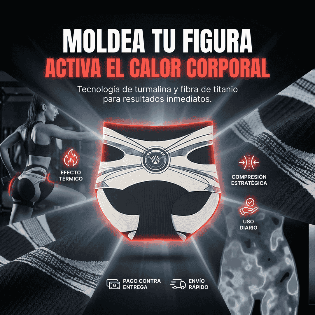 shorts Cortos Moldeadores De Turmalina Con Fibra De Titanio De Grado Médico