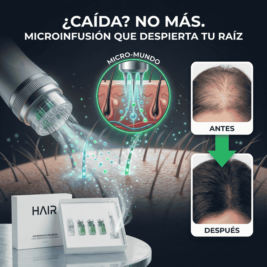 Kit De Regeneración Capilar Por Microinfusión - HairFuse