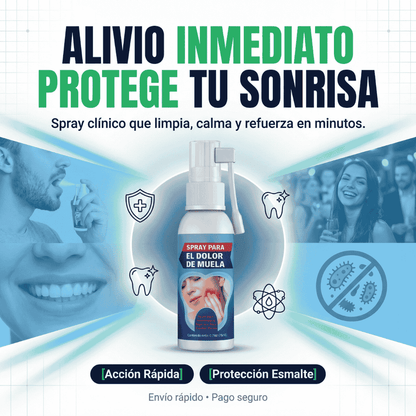 DentaSoulage   -Spray bucal Alivia El Dolor Y La Irritación En Minutos