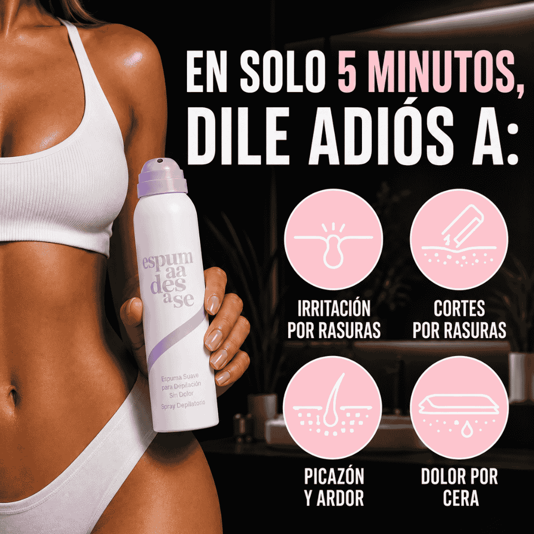Crema Y Espuma Depilatoria Para Todo El Cuerpo