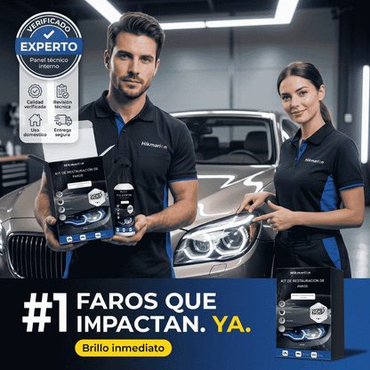 🔆Kit profesional de restauración de faros de coche🚗
