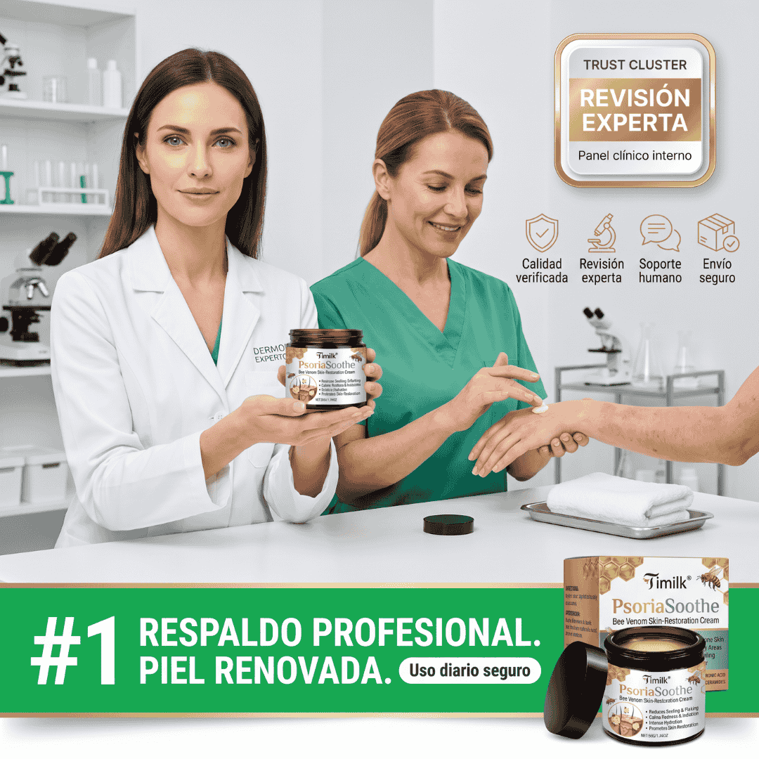 Crema Reparadora Para La Piel - PsoriaSoothe Con Veneno De Abeja