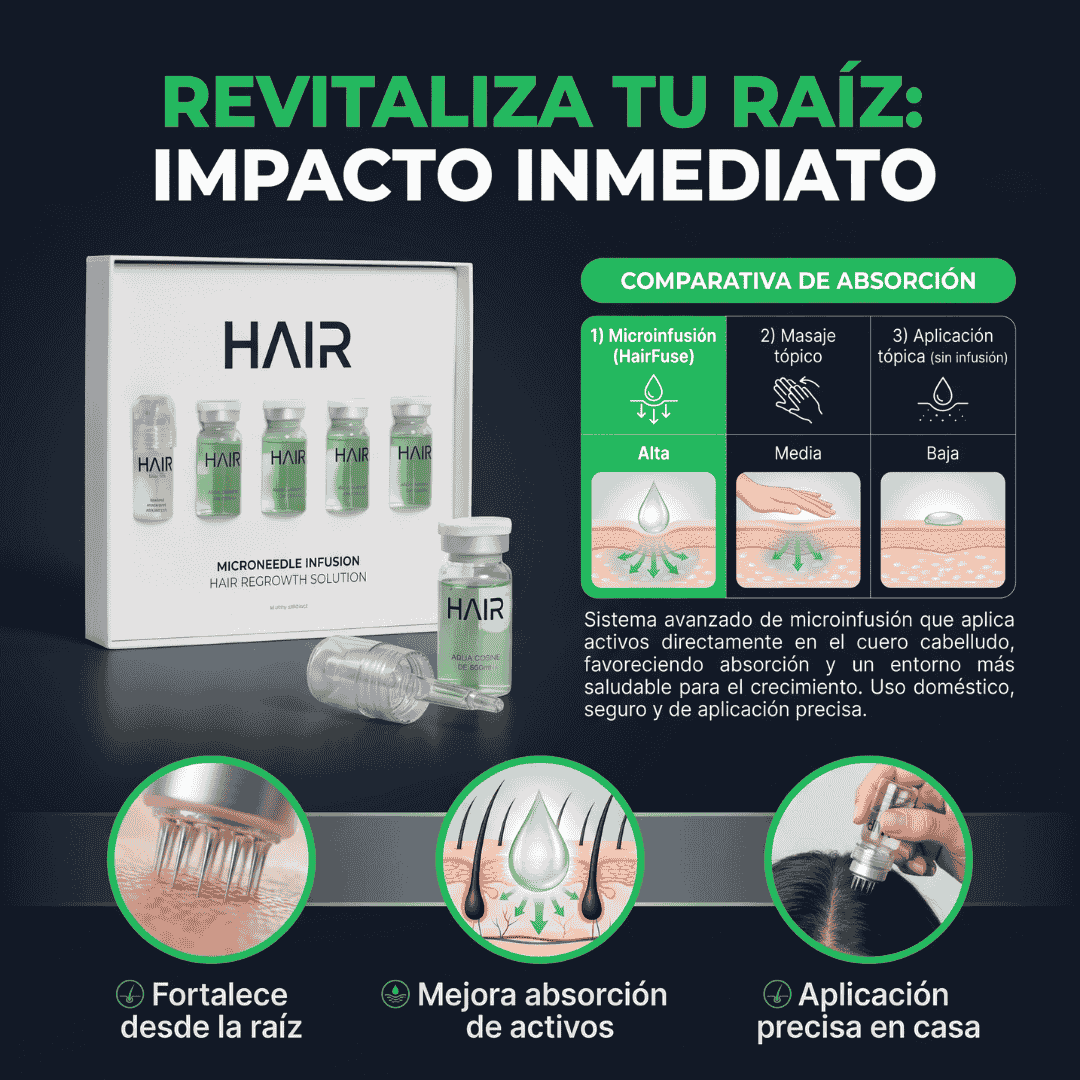 Kit De Regeneración Capilar Por Microinfusión - HairFuse