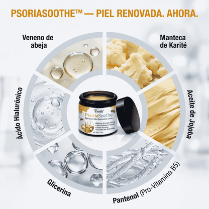 Crema Reparadora Para La Piel - PsoriaSoothe Con Veneno De Abeja
