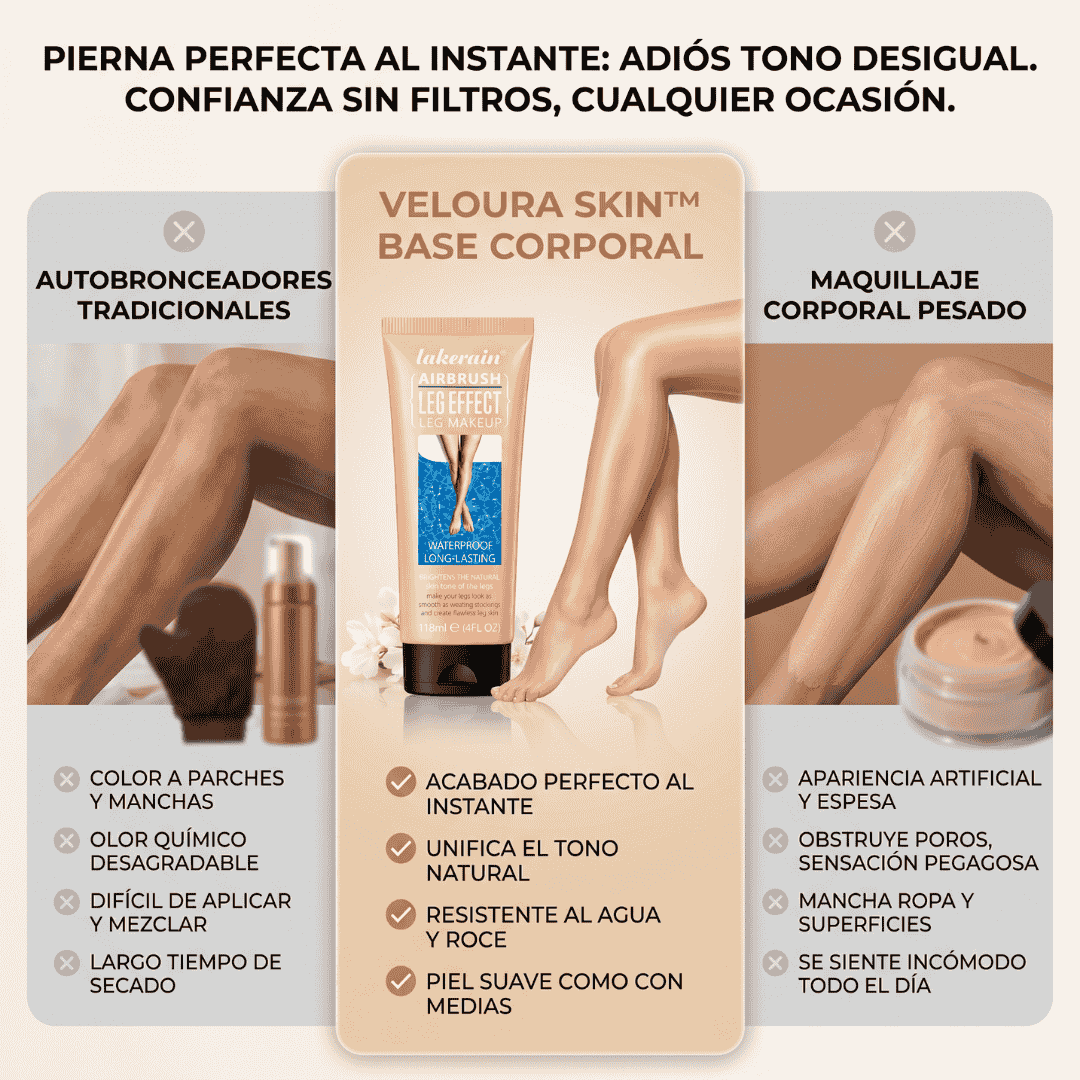 Veloura Skin™ – Base Corporal Perfeccionadora