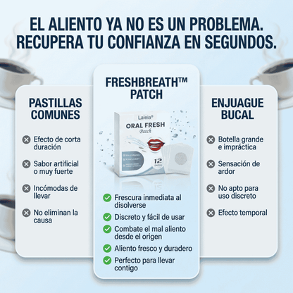 ✨Parches para el aliento fresco✨