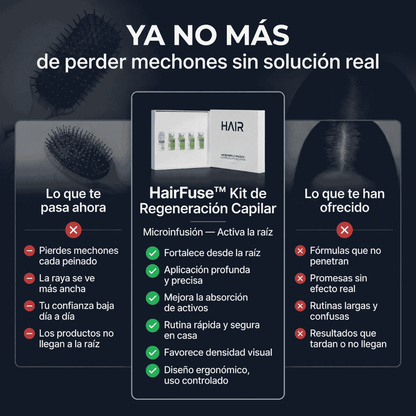 Kit De Regeneración Capilar Por Microinfusión - HairFuse