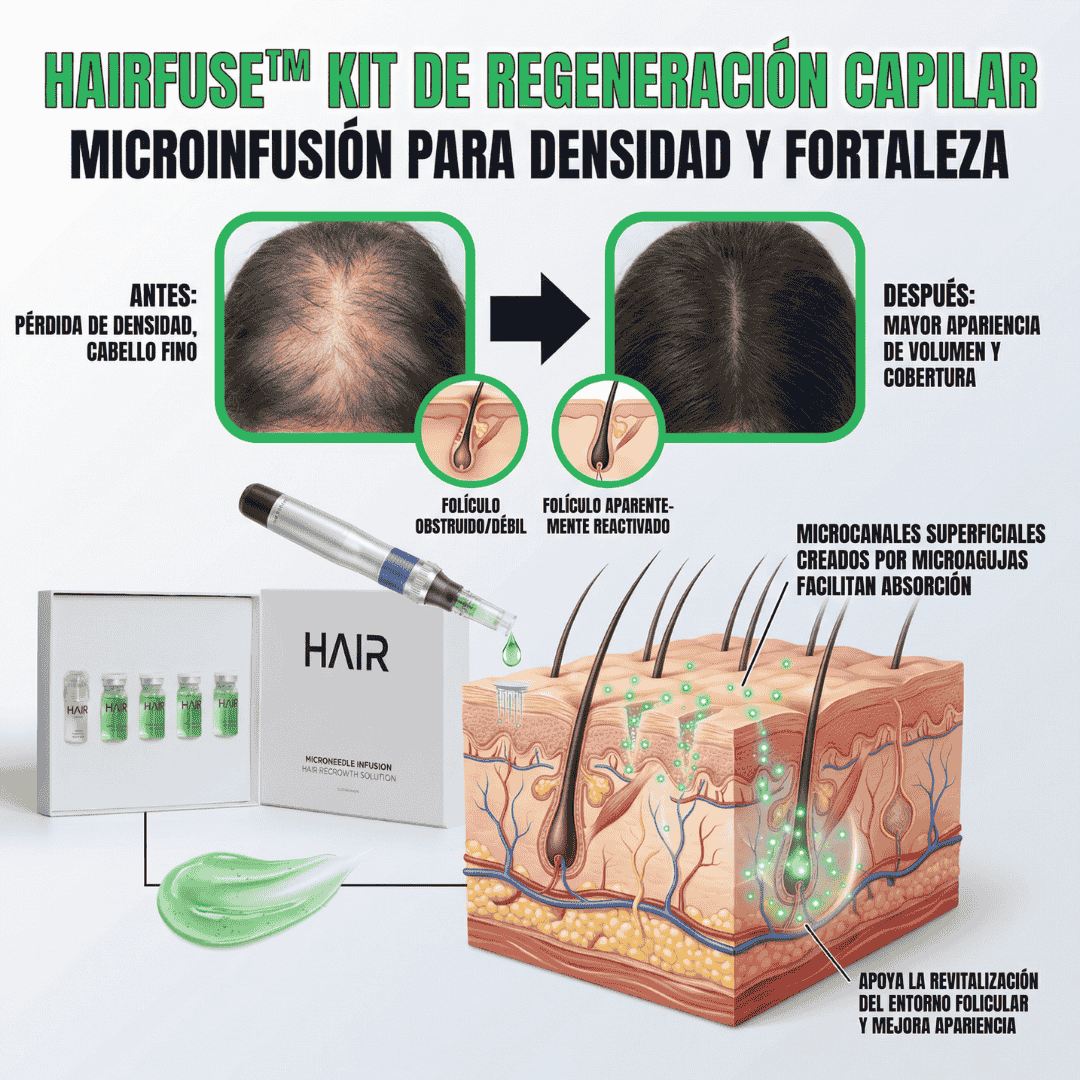 Kit De Regeneración Capilar Por Microinfusión - HairFuse