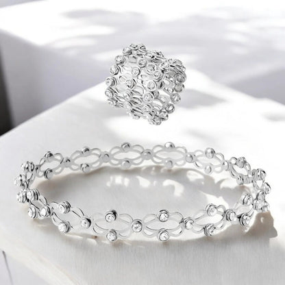 LuvoraLuxe™ - Pulsera De Anillo Expandible