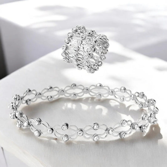 LuvoraLuxe™ - Pulsera De Anillo Expandible