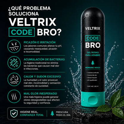 Veltrix - Gel Íntimo Para Hombre Antiolor Y Antipicazón