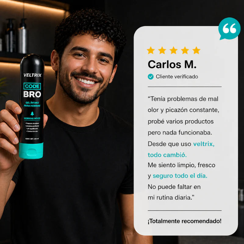 Veltrix - Gel Íntimo Para Hombre Antiolor Y Antipicazón