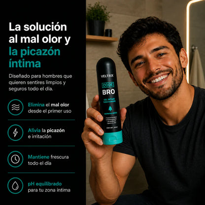 Veltrix - Gel Íntimo Para Hombre Antiolor Y Antipicazón