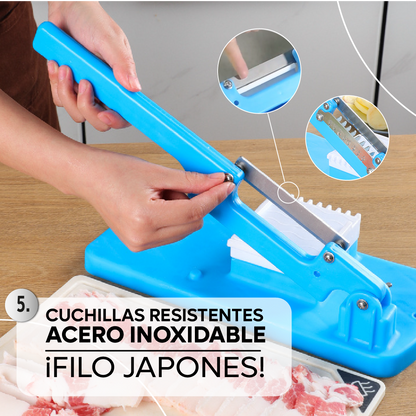 Rebanadora manual multifuncional – Especial para embutidos y alimentos