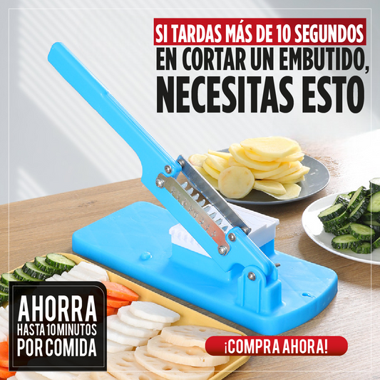 Rebanadora manual multifuncional – Especial para embutidos y alimentos