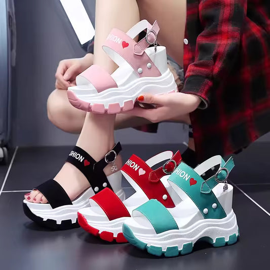 UrbanHearts™ - Sandalias De Plataforma