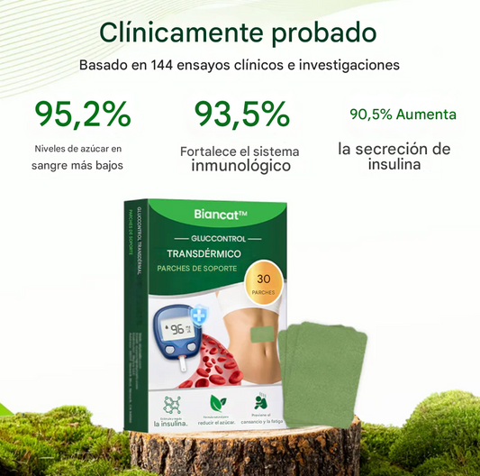 👨‍⚕️Paga 10 Lleva 30👨‍⚕️Parches de soporte transdérmico para el control de la glucosa