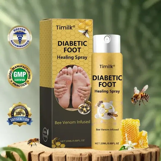 🔥PROMO 2X1 🎁 Timilk® Spray Curativo para Pie Diabético - Con Infusión de Veneno de Abeja