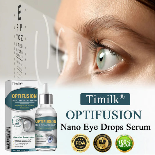 OptiFusion Nano - Suero oftalmológico en gotas para la restauración de la visión