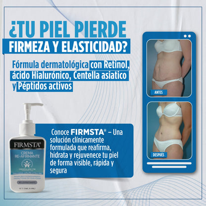Firmsta® 🧴Crema Reafirmante Para Todo Tipo De Piel 🧴