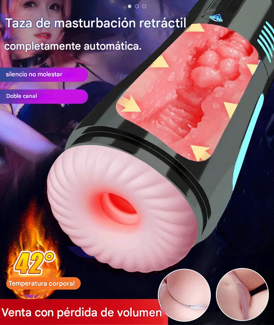 【Entrega discreta】Copa de relajación retráctil🤤 manos libres totalmente automática💦