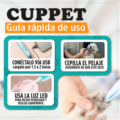 PetGlow Trimmer™ – Afeitadora ergonómica antipulgas y garrapatas
