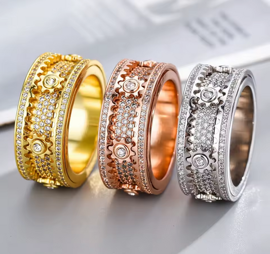 💍Anillo De Engranaje - The Anxiety Crusher™ 💍