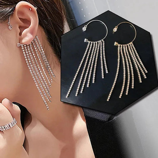 SwingShine - Aretes de lujo Look Crystal