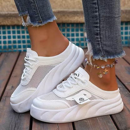 SportFlow™ - Zapato Zueco Ortopédico Con Tejido De Malla