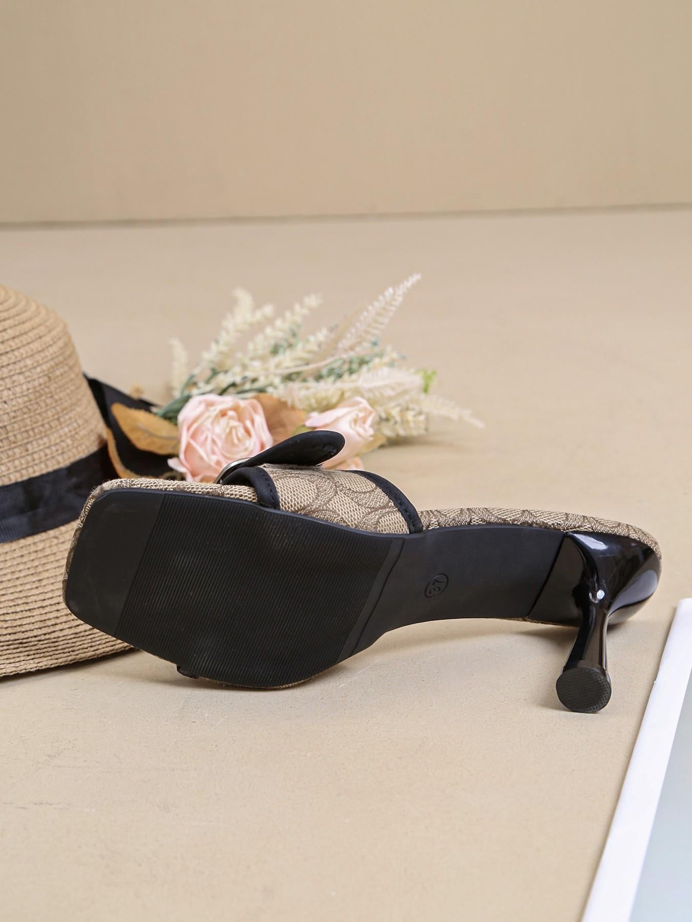 Noira™ Sandalias De Tacón De Aguja Elegantes