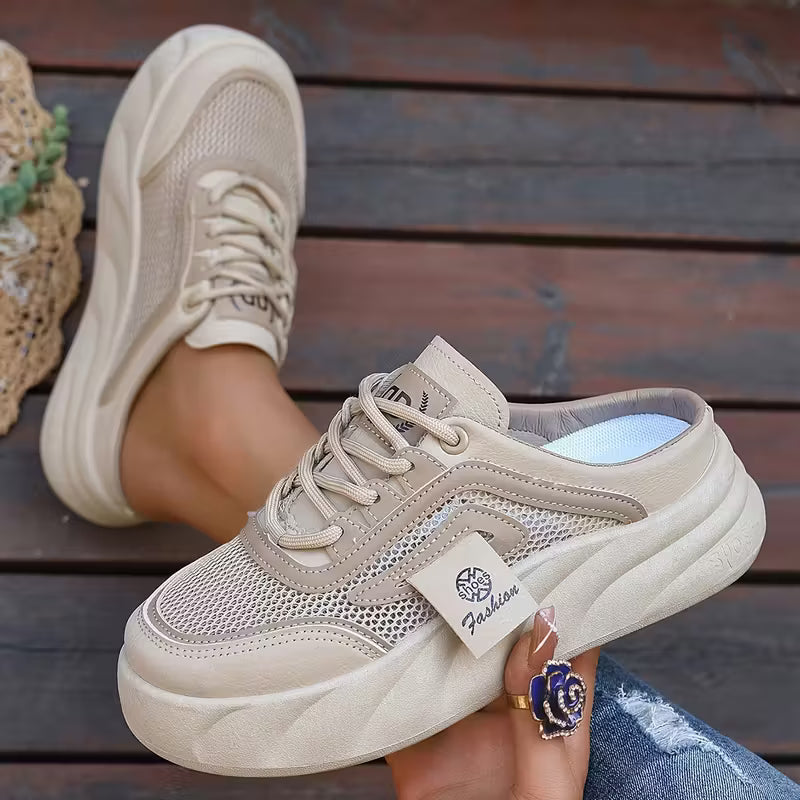SportFlow™ - Zapato Zueco Ortopédico Con Tejido De Malla