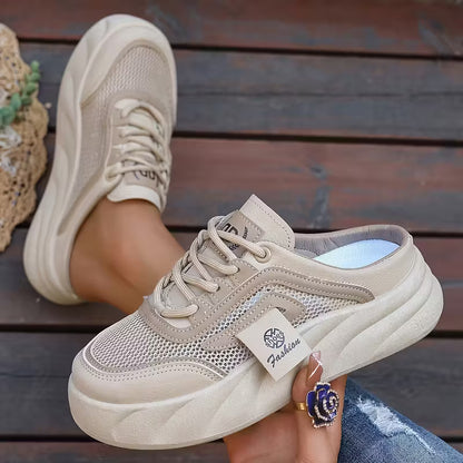 SportFlow™ - Zapato Zueco Ortopédico Con Tejido De Malla
