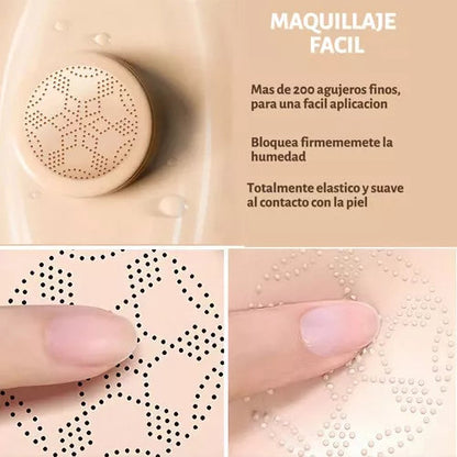 Base de maquillaje moisture (Se adapta a tu tono de piel)