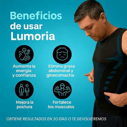 IonFit Sculpt™ - Camisilla De Compresión Para Hombre Adelgazante, Moldeadora De Cuerpo