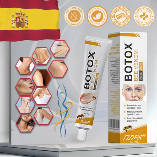 🔥PROMO 2x1 ✨Fuerzero™ Crema Eliminadora De Arrugas Con Veneno De Abeja Y Efecto Botox🔥