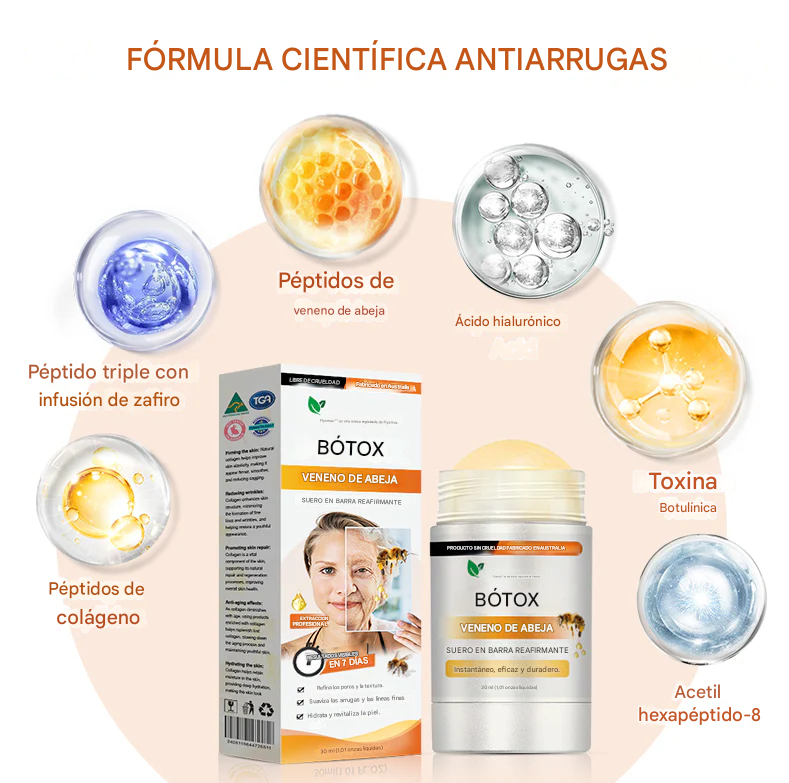 🔥🐝(PROMO 2x1 ) Flysmus™ Suero reafirmante con veneno de abeja y botox🐝🔥