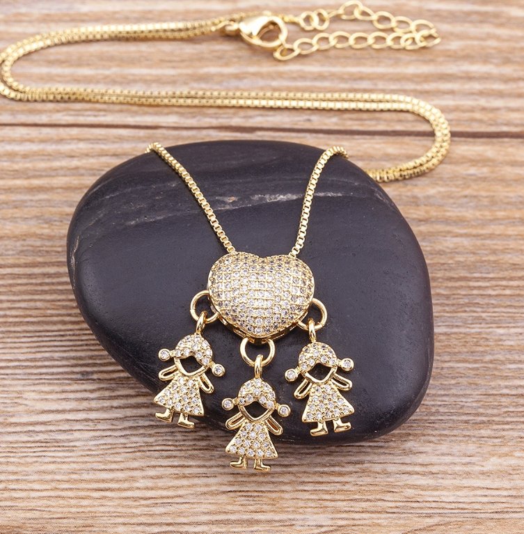 ✨ "Collar Vínculo Eterno® - Amor de Madre Personalizado"