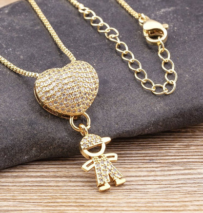 ✨ "Collar Vínculo Eterno® - Amor de Madre Personalizado"
