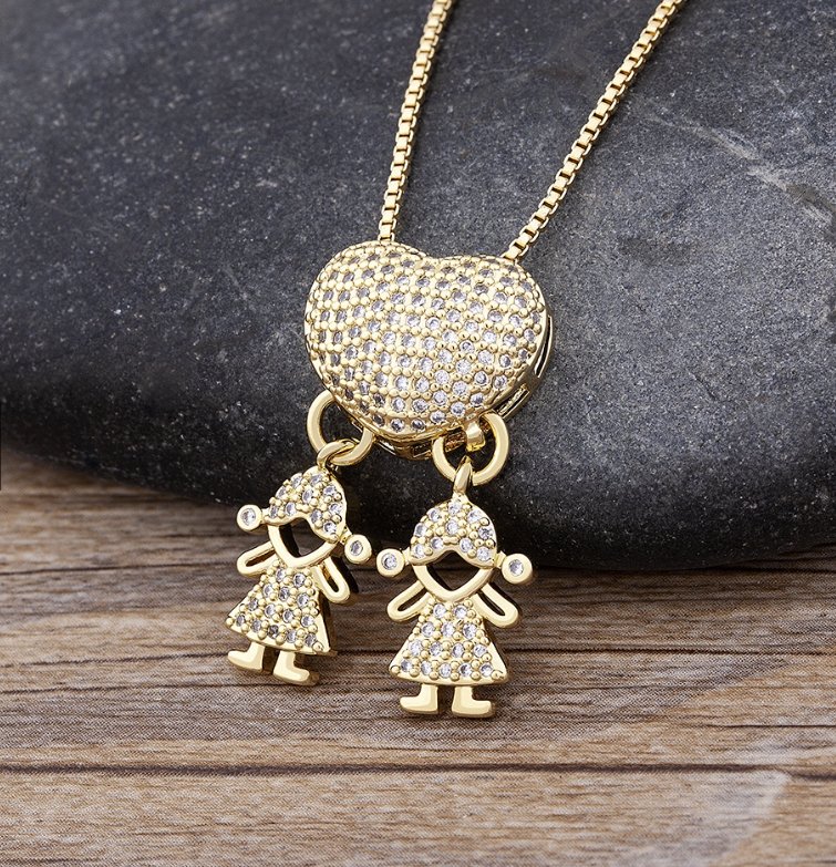 ✨ "Collar Vínculo Eterno® - Amor de Madre Personalizado"