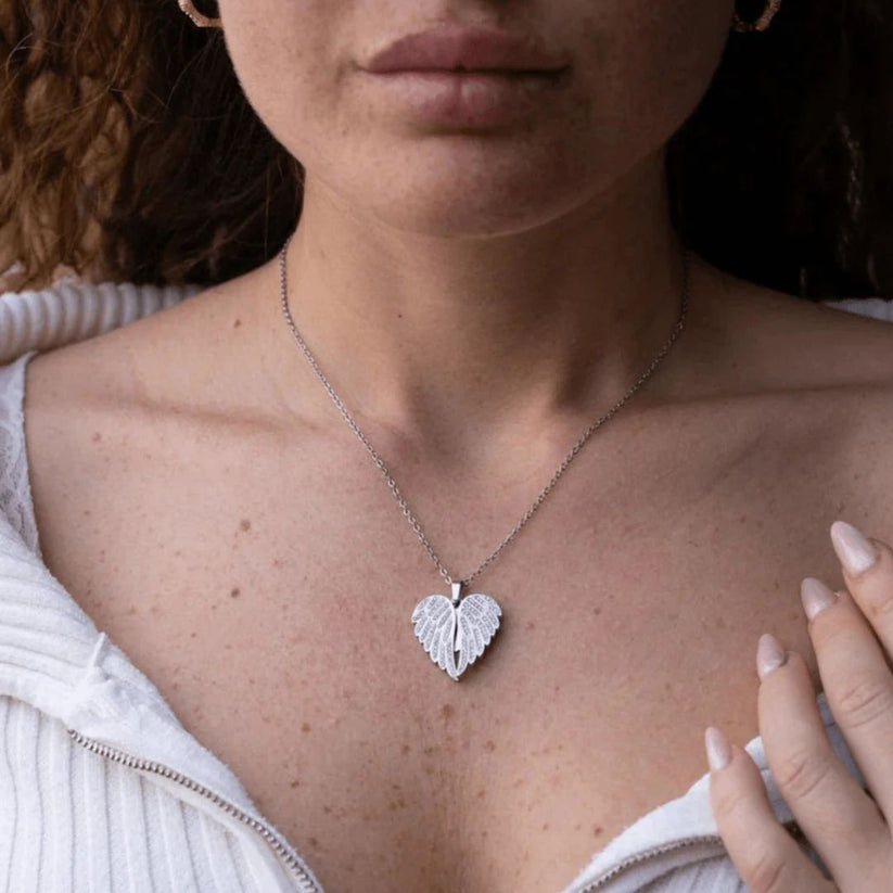 AlmaLuz™ - Collar Ángel Guardián de Protección Divina